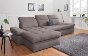 sit&more Ecksofa "Stardust L-Form", wahlweise mit Bettfunktion und Bettkasten