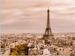 Artland Wandbild "Paris Eiffelturm I", Frankreich, (1 St.), als Alubild, Outdoorbild, Leinwandbild, Wandaufkleber, versch. Größen