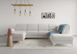 sit&more Wohnlandschaft "Sinatra U-Form", optional mit Kopfteilverstellung und Armteilfunktion etc.