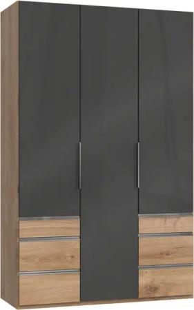 Wimex Kleiderschrank "Level by fresh to go", mit vollflächigen Glastüren