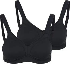 Susa Bügelloser BH 2er Pack Comfort Topsy (Spar-Set, 2-tlg) BH ohne Bügel - Nahtlose Cups, Sorgt für sicheren Halt