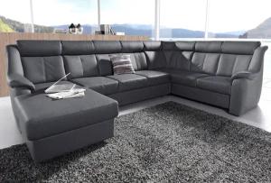 sit&more Wohnlandschaft "Basel U-Form", wahlweise mit Relaxfunktion
