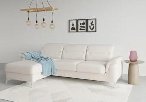 sit&more Ecksofa "Sinatra L-Form", mit Recamiere, optinal mit Kopfteilverstellung und Armteilfunktion