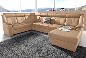 sit&more Wohnlandschaft "Basel U-Form", wahlweise mit Relaxfunktion