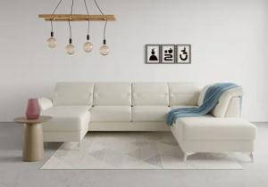 sit&more Wohnlandschaft "Sinatra U-Form", optional mit Kopfteilverstellung und Armteilfunktion etc.
