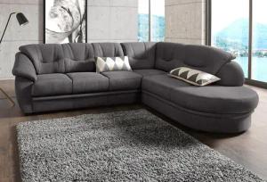 sit&more Ecksofa "Savoni L-Form", wahlweise mit Bettfunktion