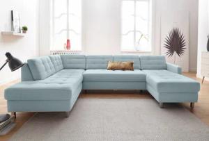 sit&more Wohnlandschaft "Picasso U-Form", wahlweise mit Bettfunktion und Bettkasten