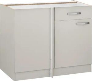 wiho Küchen Eckunterschrank "Kansas", 100 cm breit, Planungsmaß 110 cm, ohne Arbeitsplatte