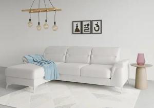 sit&more Ecksofa "Sinatra L-Form", mit Recamiere, optinal mit Kopfteilverstellung und Armteilfunktion