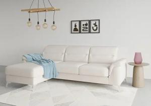 sit&more Ecksofa "Sinatra L-Form", mit Recamiere, optinal mit Kopfteilverstellung und Armteilfunktion