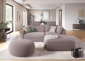 sit&more Ecksofa "Cadabra L-Form", Breite 243 cm, inklusive Sitztiefenverstellung