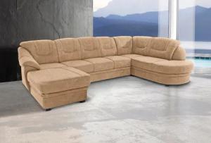 sit&more Wohnlandschaft "Savoni U-Form", wahlweise mit Bettfunktion