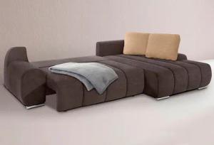 INOSIGN Ecksofa "Bono L-Form", wahlweise mit Bettfunktion