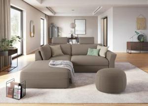 sit&more Ecksofa "Cadabra L-Form", Breite 243 cm, inklusive Sitztiefenverstellung