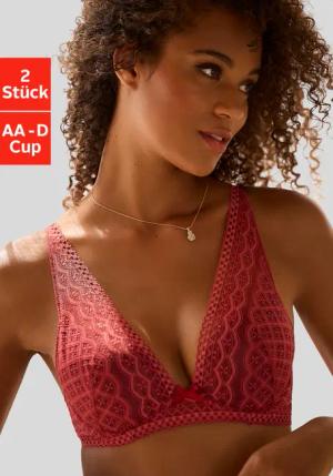petite fleur Push-up-BH, in modischem High-Apex Schnitt