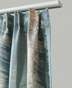 GARESA Gardinenschiene "400", 1 läufig-läufig, Wunschmaßlänge, Aluminiumschiene, schlicht, Deckenmontage, verlängerbar