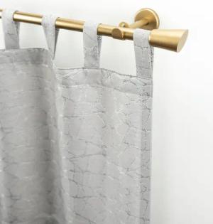 GARESA Gardinenstange "MOLIS mit offenem Träger", 1 läufig-läufig, Wunschmaßlänge, Vorhanggarnitur, verlängerbar, Wandmontage, Keil, ohne Ringe