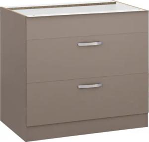 wiho Küchen Kochfeldumbauschrank "Kansas", 90 cm breit, ohne Arbeitsplatte
