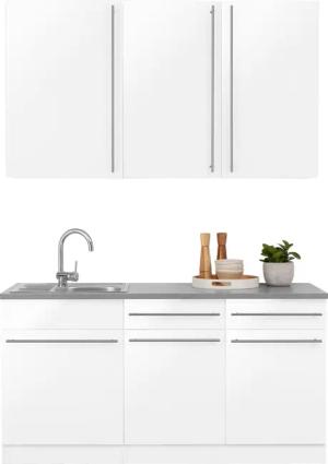 wiho Küchen Pantryküche "Chicago", ohne E-Geräte, Breite 160 cm