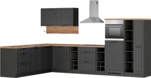 KOCHSTATION Winkelküche "KS-Lana", Stellbreite 240/360 cm, wahlweise mit E-Geräten