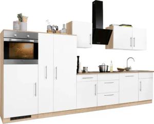 wiho Küchen Küchenzeile "Cali", mit E-Geräten, Breite 360 cm