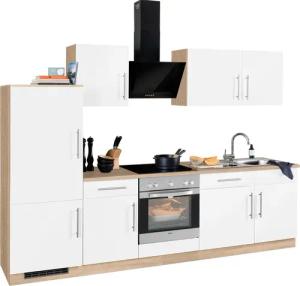 wiho Küchen Küchenzeile "Cali", ohne E-Geräte, Breite 280 cm