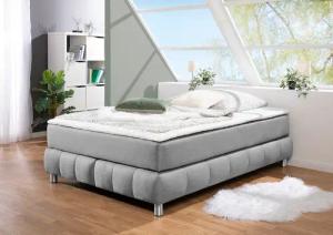 andas Boxspringbett "Salo", Ohne Kopfteil, inkl. Topper, auch in Überlänge 220 cm