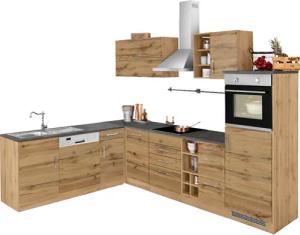 KOCHSTATION Winkelküche "KS-Colmar", ohne E-Geräte, Stellbreite 210/300 cm