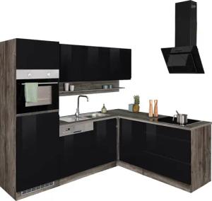 KOCHSTATION Winkelküche "KS-Virginia", Stellbreite 230/190 cm, ohne E-Geräte