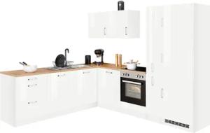 KOCHSTATION Winkelküche "KS-Tinnum", ohne E-Geräte, Stellbreite 240/270 cm