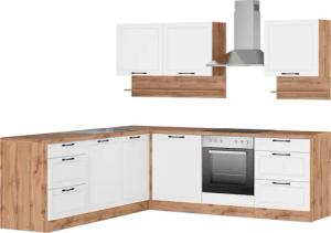KOCHSTATION Winkelküche "KS-Lana", Stellbreite 240/240 cm, wahlweise mit und ohne E-Geräte