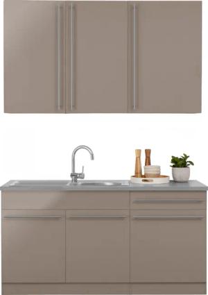 wiho Küchen Pantryküche "Chicago", ohne E-Geräte, Breite 160 cm