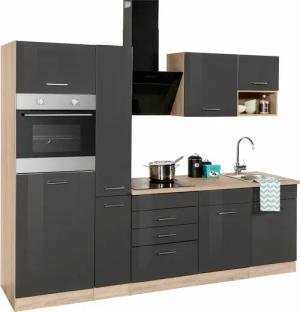 KOCHSTATION Küchenzeile "KS-Haiti", ohne E-Geräte, Breite 250 cm