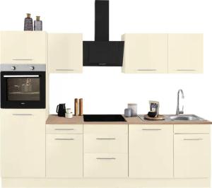 wiho Küchen Küchenzeile "Ela", Breite 280 cm, Soft-Close-Funktion, höhenverstellbare Füße