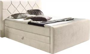 Places of Style Boxspringbett "Atlanta", inklusive Topper und Bettkasten