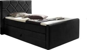 Places of Style Boxspringbett "Atlanta", inklusive Topper und Bettkasten