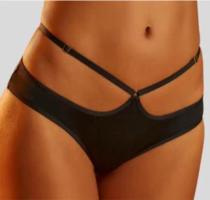 petite fleur gold Panty, mit aufregender Schnürung am Bund