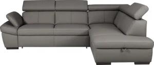 exxpo - sofa fashion Ecksofa "Salerno, klassisch modernes Funktionssofa, hoher Sitzkomfort, L-Form", inkl. Kopf- und Armteilverstellung, wahlweise mit Bettfunktion