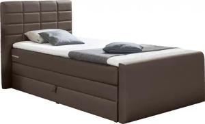 INOSIGN Boxspringbett "Lethbridge", inkl. Bettkasten und Topper, zwei Matratzenarten in H2