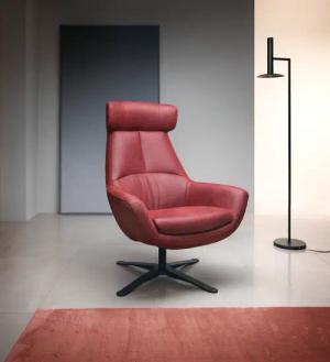 BETYPE Drehsessel "Be Organic High Back, Loungesessel, Hochlehnsessel", in elegantem Design mit Drehfunktion