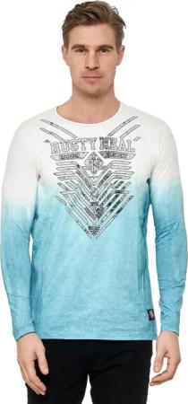Rusty Neal Langarmshirt, mit eindrucksvollem Front-Print