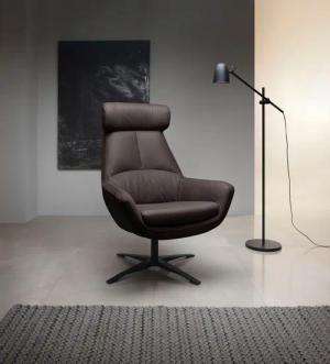 BETYPE Drehsessel "Be Organic High Back, Loungesessel, Hochlehnsessel", in elegantem Design mit Drehfunktion
