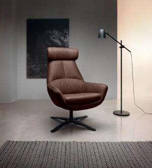BETYPE Drehsessel "Be Organic High Back, Loungesessel, Hochlehnsessel", in elegantem Design mit Drehfunktion