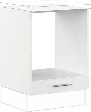 IMPULS KÜCHEN Herdumbauschrank ""Prag und Valencia", Breite/Höhe: 60/72,3 cm, mit Soft-Close", vormontiert, mit zusätzlichem Schubkasten