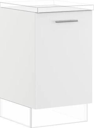 IMPULS KÜCHEN Auszugsunterschrank ""Prag und Valencia", Breite/Höhe: 50/72,3 cm, mit Soft-Close", vormontiert, mit Auszug, mit Wäschekorb