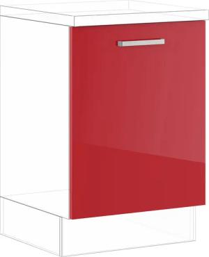 IMPULS KÜCHEN Türfront ""Turin", Breite/Höhe: 60/71,7 cm", für einen vollintegrierten Geschirrspüler