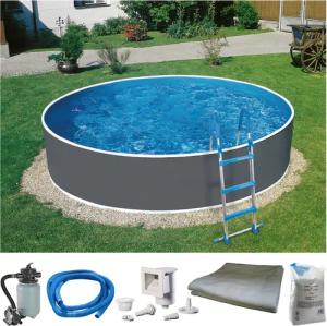 KONIFERA Rundpool "Standard", (Set, 6 tlg.), inkl. Zubehör in verschiedenen Größen