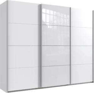 Wimex Schwebetürenschrank "Norderstedt", INKLUSIVE 2 Stoffboxen und 2 zusätzliche Einlegeböden, mit Glastür