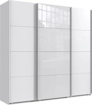 Wimex Schwebetürenschrank "Norderstedt", INKLUSIVE 2 Stoffboxen und 2 zusätzliche Einlegeböden, mit Glastür
