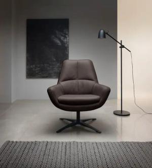 BETYPE Drehsessel "Be Organic Standard Back, Loungesessel", in elegantem Design mit Drehfunktion